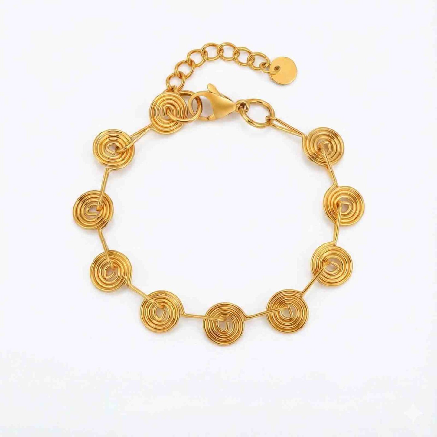 Coiled Love Thin Bracelet