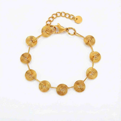 Coiled Love Thin Bracelet