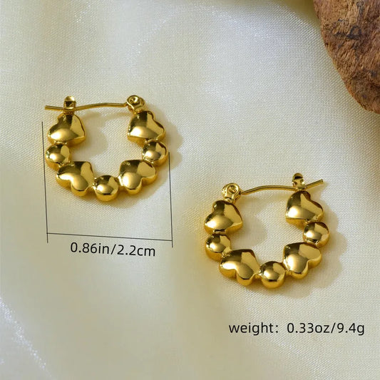Golden Hearts Hoops