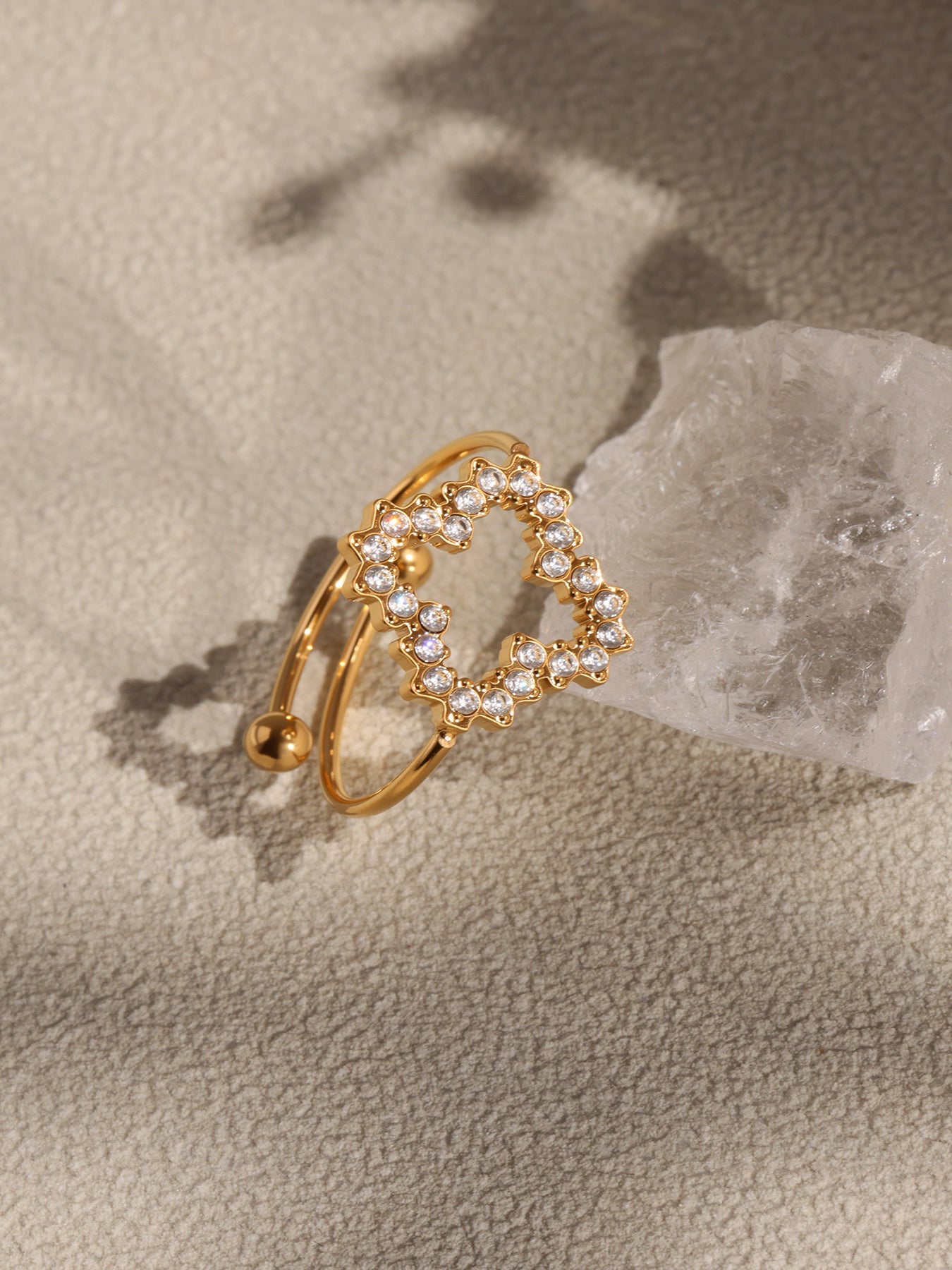 Athena Luxurious Zircon Ring
