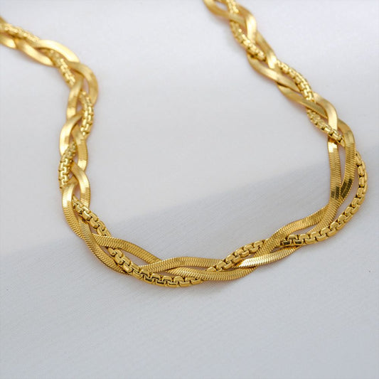 Madonna Braided Snake Chain