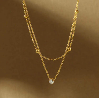 Minimal Touch Necklace Set