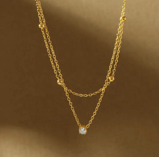 Minimal Touch Necklace Set