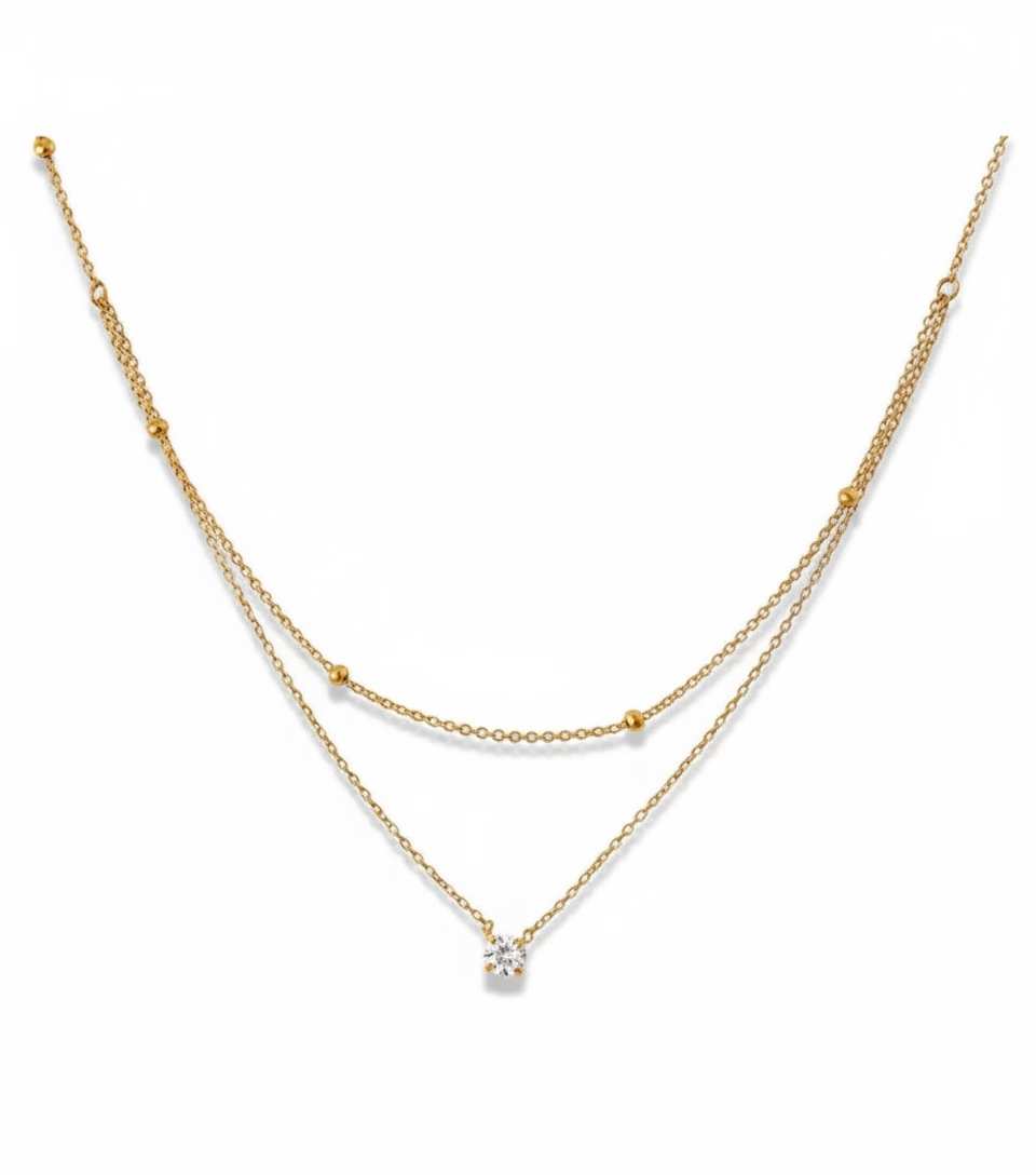 Minimal Touch Necklace Set